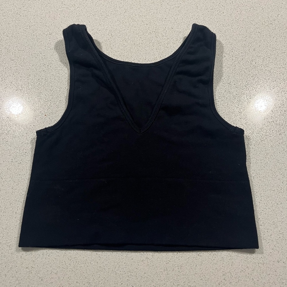 Black Sleeveless Top